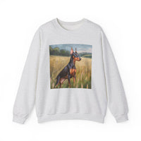German Pinscher Unisex 50/50 Crewneck Sweatshirt