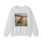 German Pinscher Unisex 50/50 Crewneck Sweatshirt