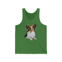 Papillon Unisex Jersey Tank