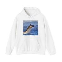 Whale 'Leviathan' Unisex 50/50 Hooded Sweatshirt