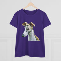Whippet 'Simba #1' Women's Midweight Cotton Tee