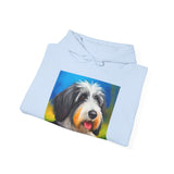 Polish Lowland Sheepdog Unisex 50/50 Hooded Sweatshirt
