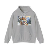 Chinook Sled Dog Unisex 50/50 Hooded Sweatshirt