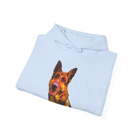 German Shepherd 'Bayli' Unisex 50/50 Hoodie