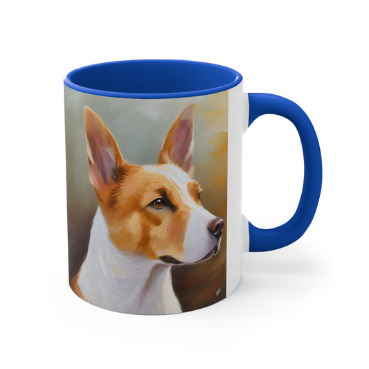 Canaan Dog of Israel 11oz Ceramic Accent Mug