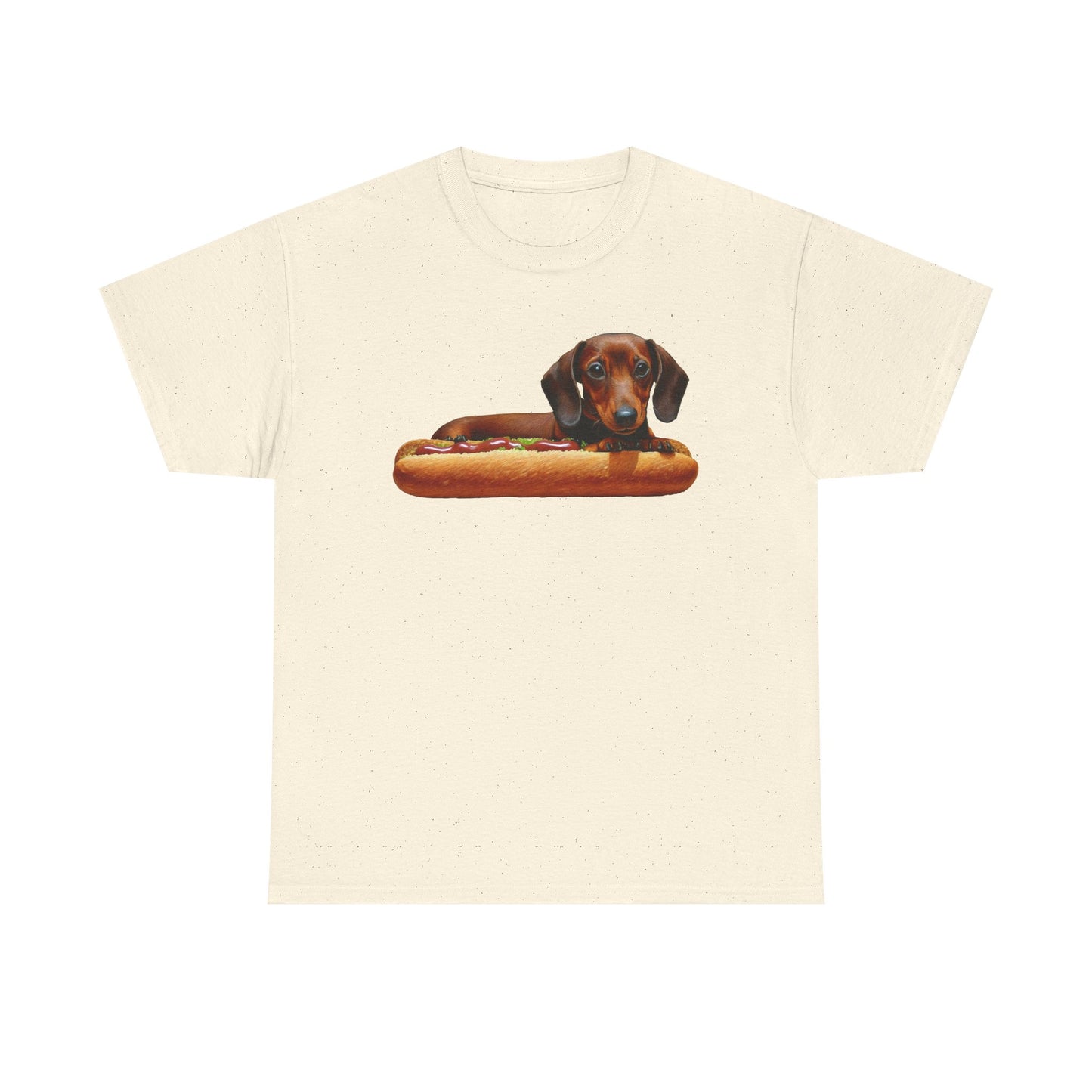 Dachshund Delight Unisex Heavy Cotton Tee