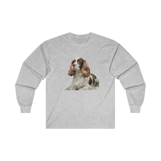 French Spaniel Classic Cotton Long Sleeve Tee