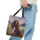 Field Spaniel Tote Bag