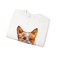 Red Heeler - Australian Cattle Dog - Unisex 50/50 Crewneck Sweatshirt