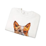 Red Heeler - Australian Cattle Dog - Unisex 50/50 Crewneck Sweatshirt