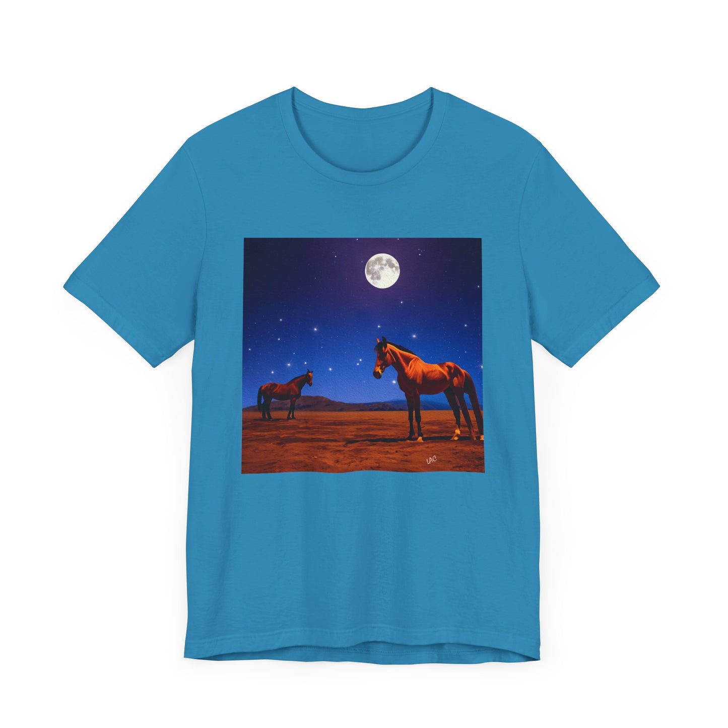 Moonlight Horses Unisex Jersey Short Sleeve Tee