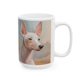 Xoloitzcuintli "Mexican Hairless' Ceramic Mug , 2 sizes