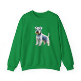 White Schnauzer - Unisex 50/50 Crewneck Sweatshirt