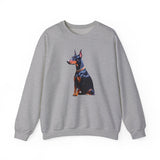 Doberman Pinscher #2 - Unisex 50/50 Crewneck Sweatshirt