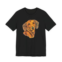 Dachshund 'Doxie 1' Unisex Jersey Short Sleeve Tee