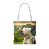 Dogo Argentino Tote Bag (AOP)