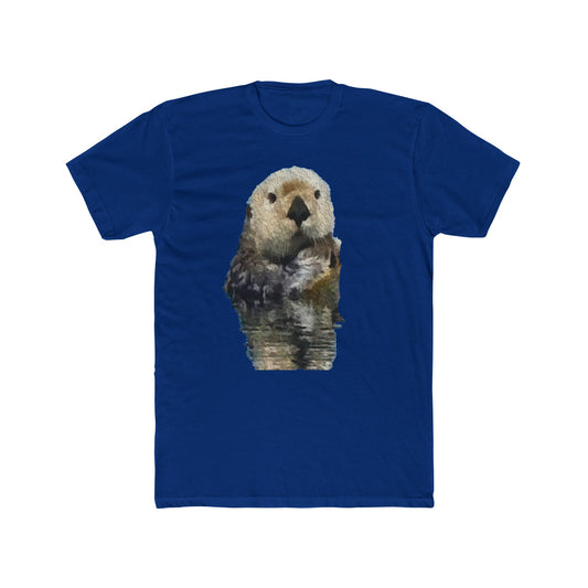 Sea Otter 'Ollie' Men's Cotton Crew Tee