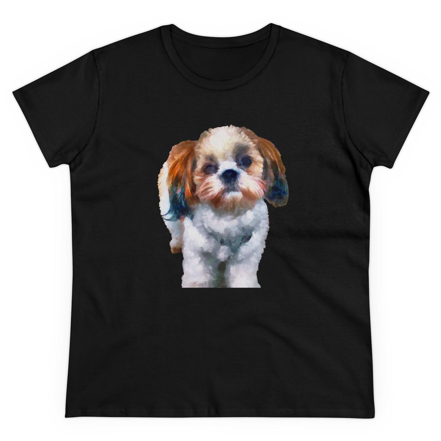 Shih-Tzu Women's Midweight Cotton Tee