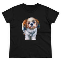 Shih-Tzu Women's Midweight Cotton Tee