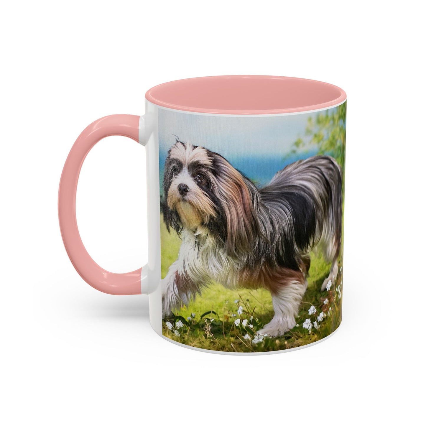 Luxurious Lowchen Ceramic Accent Mug - Two Sizes Available