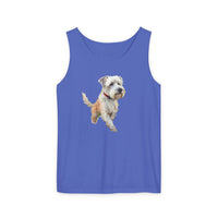 Dandie Terrier  -  Unisex Garment-Dyed Tank Top