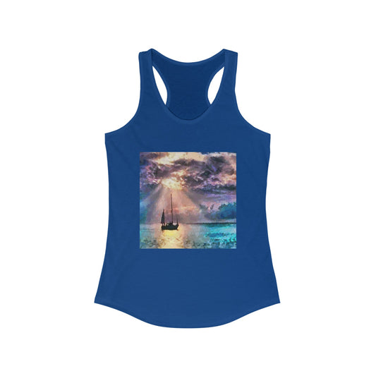 Greek Islands 'Aegean Enchantment' - Women's Racerback Tank