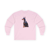 Doberman Pinscher - #2 - Unisex Classic Cotton Long Sleeve Tee