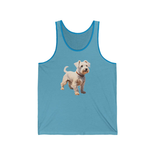 Sealyham Terrier Unisex Jersey Tank