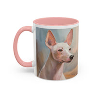 Xoloitzcuintli 'Mexican Hairless' - Ceramic Accent Coffee Mug (11, 15oz)