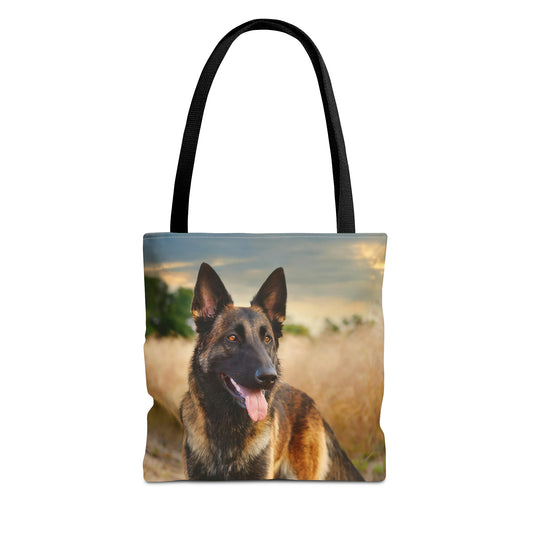 Elegant Dutch Sheepdog Fine Art Tote Bag