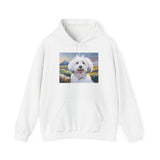 Coton de Tulear  --  Unisex 50/50  Hooded Sweatshirt