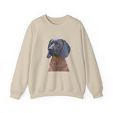 Bavarian Mountain Unisex 50/50 Crewneck Sweatshirt