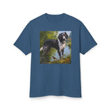 Large Munsterlander Unisex Relaxed Fit Tee