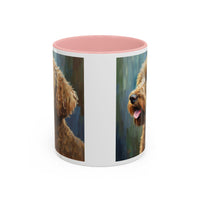 Labradoodle  =- Ceramic Accent Mug - 2 Sizes