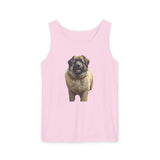 Caucasian Shepherd Dog - Unisex Relaxed Fit Garment-Dyed Tank Top