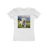 Westie #2 - Happy-Go-Lucky West Highland Terrier Women's Tee