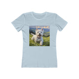 Westie #2 - Happy-Go-Lucky West Highland Terrier Women's Tee
