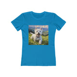 Westie #2 - Happy-Go-Lucky West Highland Terrier Women's Tee