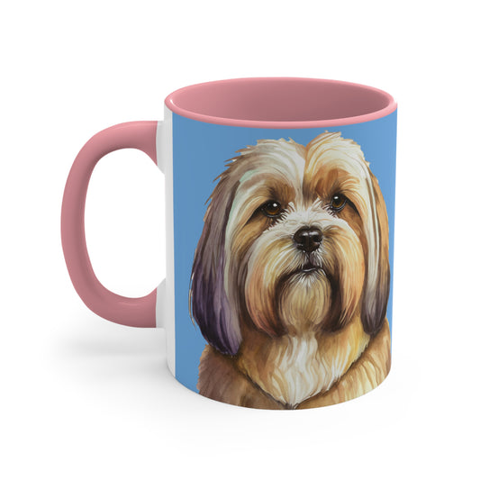 Lhasa Apso Accent Coffee Mug, 11oz