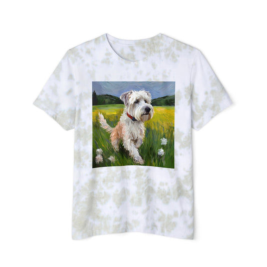 Dandie Dinmont Terrier - Unisex Fashion Tie-Dyed T-Shirt