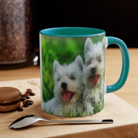 West Highland Terriers 'Westies' Accent Coffee Mug, 11oz