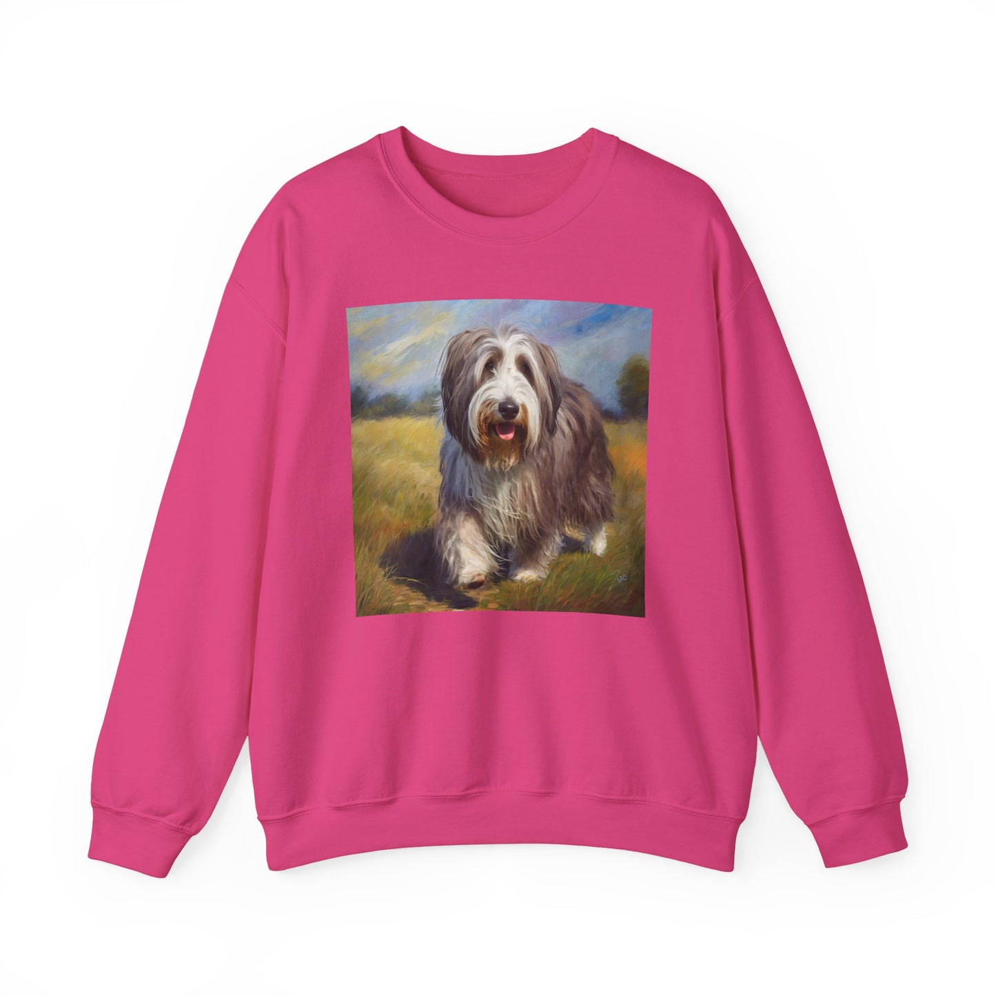 Bearded Collie Charm Crewneck Sweatshirt