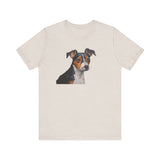 Teddy Roosevelt Terrier Unisex Jersey Short Sleeve Tee