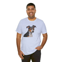 Teddy Roosevelt Terrier Unisex Jersey Short Sleeve Tee