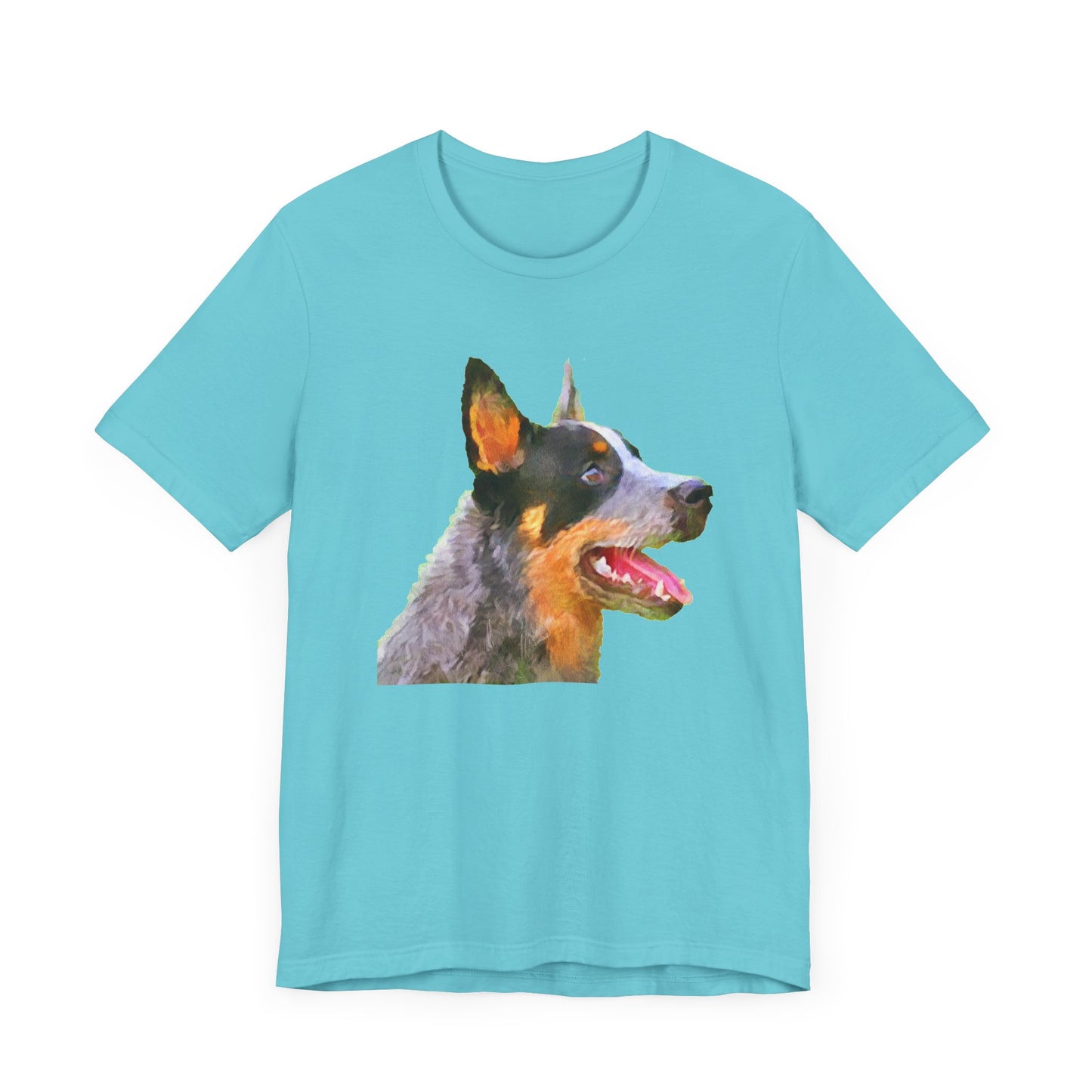 Blue Heeler - Australian Cattle Dog 'Percy' Unisex Jersey Short Sleeve Tee