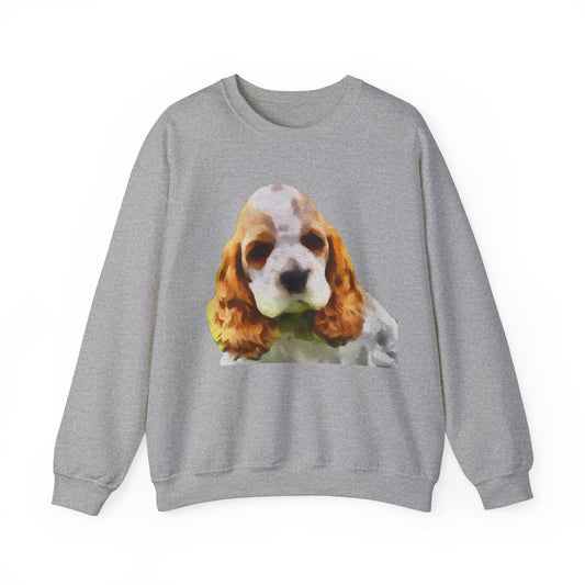 Cocker Spaniel 'Hogan' Unisex Crewneck Sweatshirt