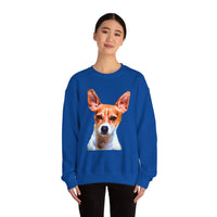 Rat Terrier Unisex 50/50 Crewneck Sweatshirt