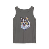 Alaskan Klee Kai Relaxed Fit Ringspun Cotton Tank Top