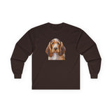 Basset Fauve de Bretagne Cotton Long Sleeve Tee