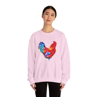 Rooster 'Craw' Unisex 50/50 Crewneck Sweatshirt